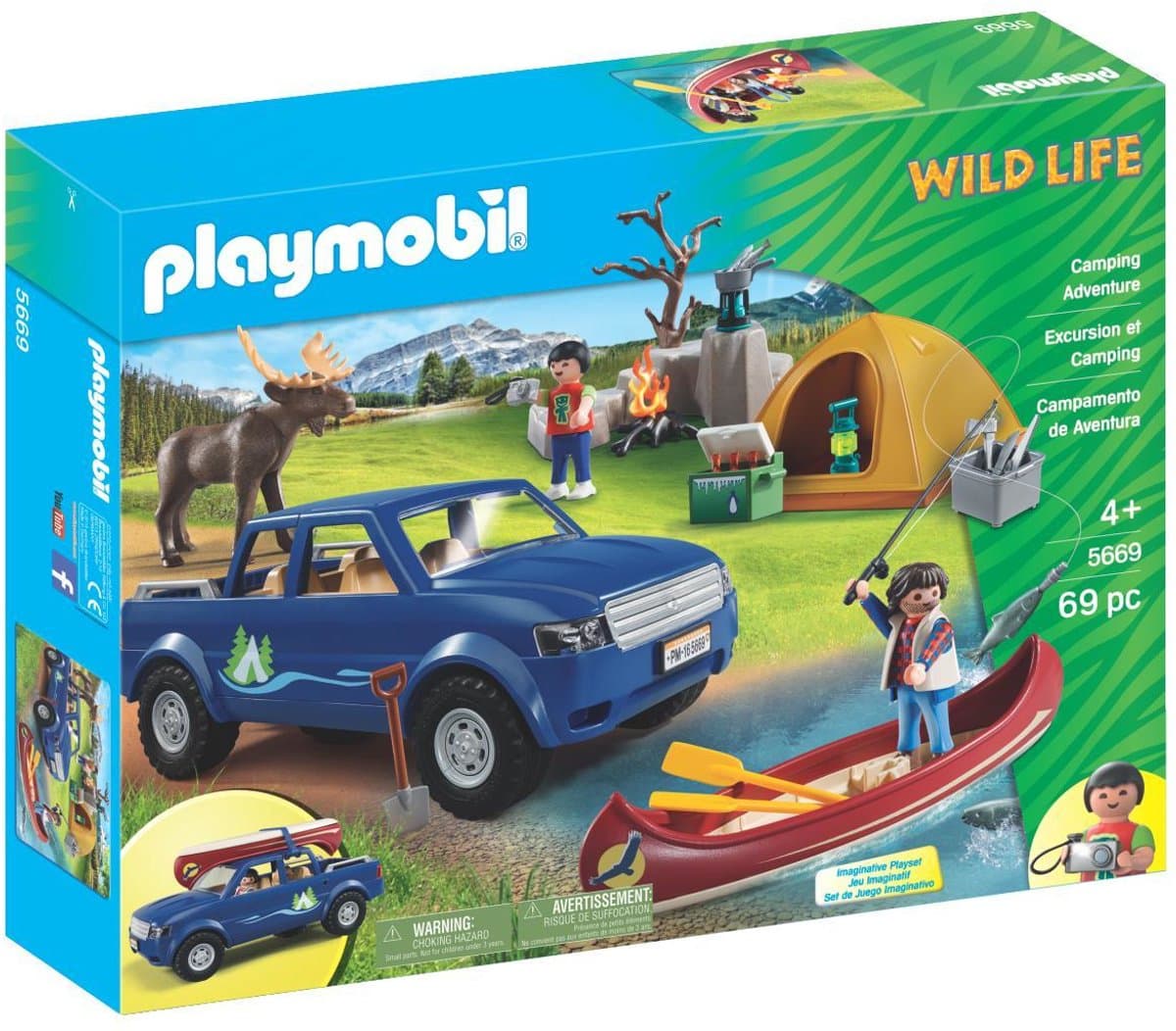 Playmobil Wild Life Camping Adventure - 5669