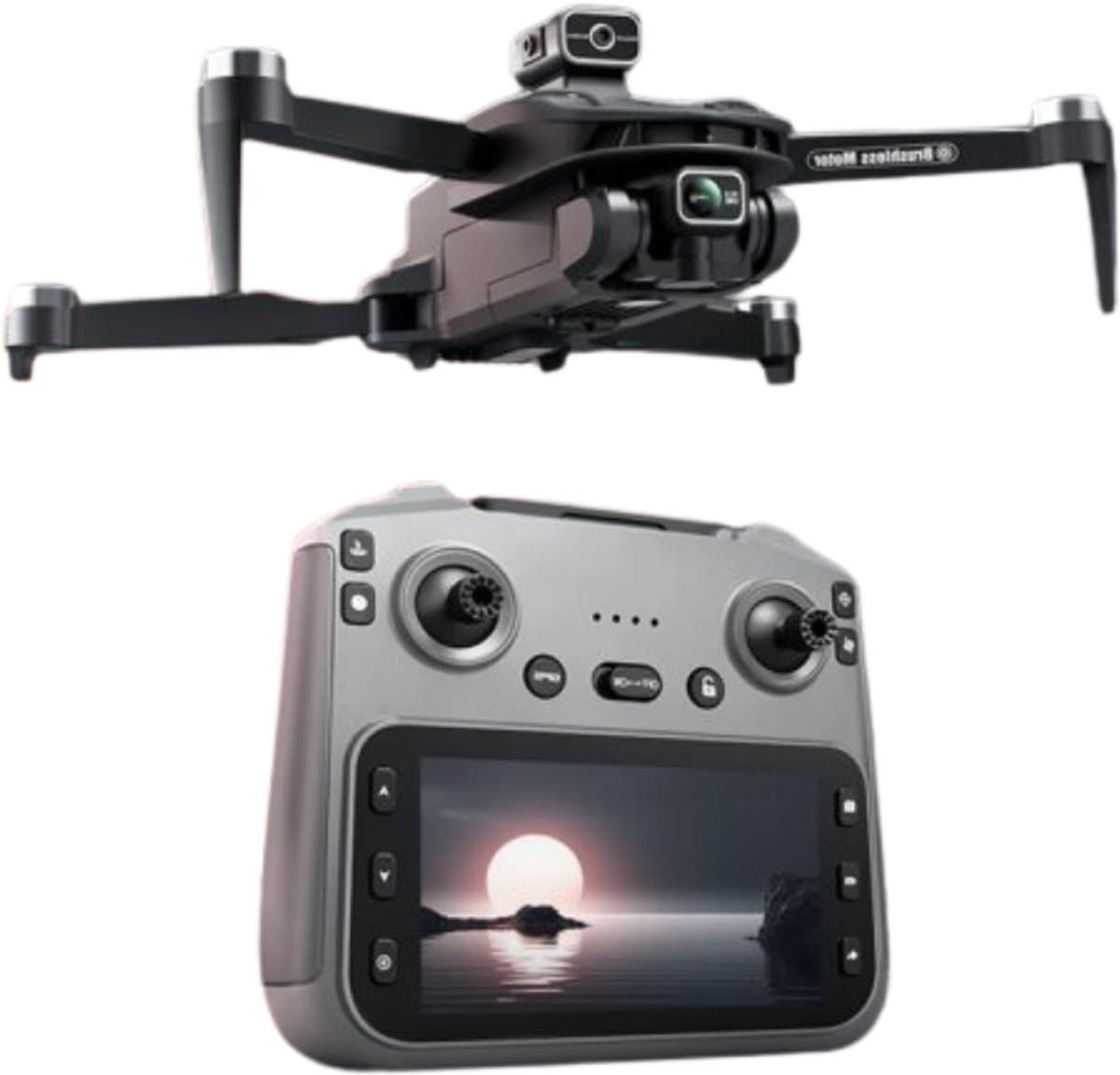 V168 Pro MAX GPS-drone 8K Professionele HD-camera 5G WIFI FPV 360 ° Obstakel vermijden borstelloze RC Quadcopter met groot scherm