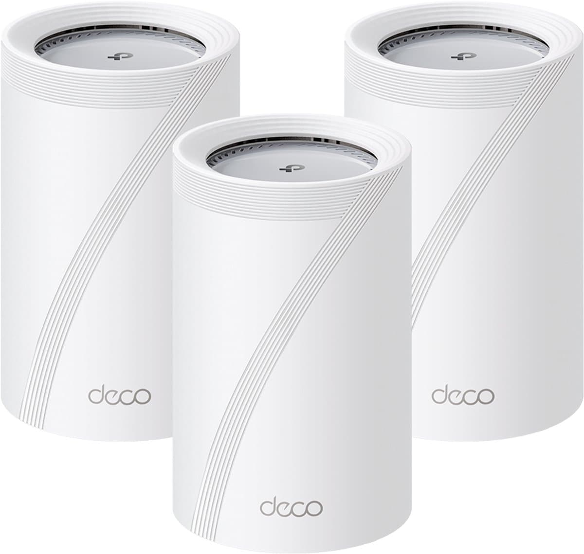 TP-Link Deco BE65 Pro- Mesh Wifi - Wifi Versterker- Wifi7 -9300 Mbps - 5 Gbps - 3 pak