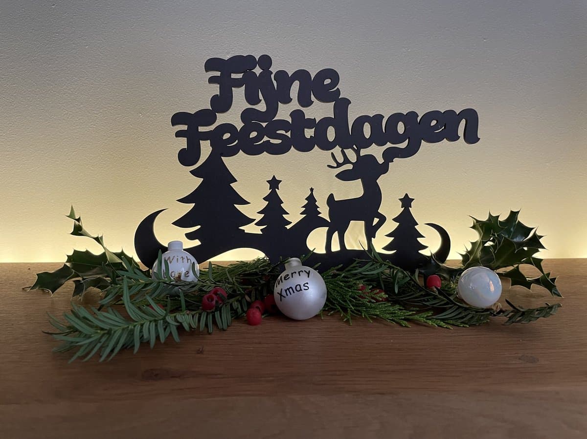 Kerstdecoratie voor binnen - Kerstdecoratie woonkamer - Kerstboom - Kerstcadeau - Kerstversiering decoratie binnen
