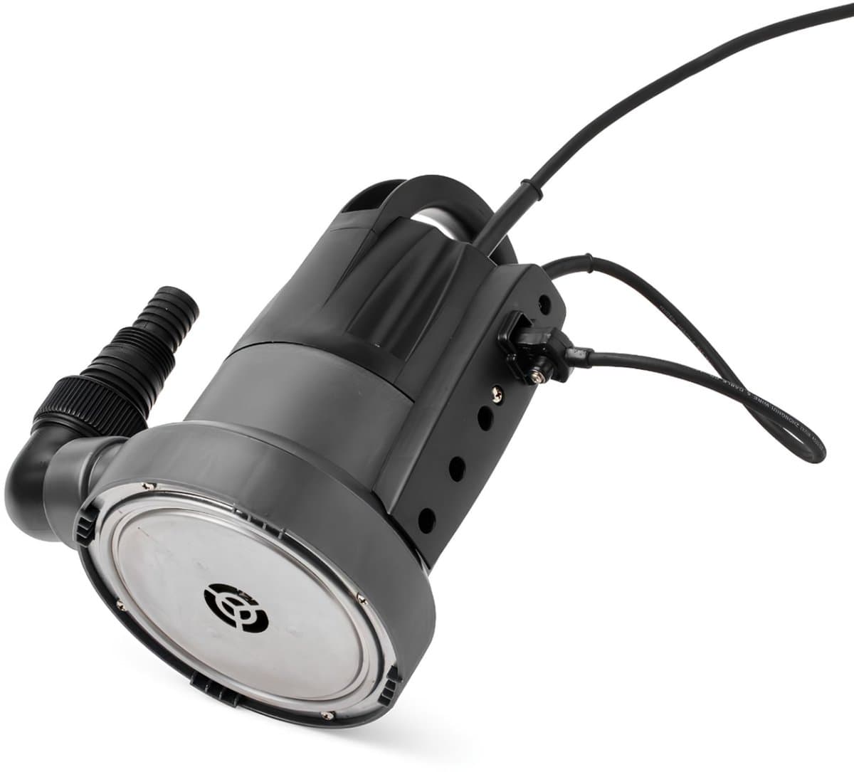 123® Vlakzuigende Dompelpomp 7000 l/u – Zwembad leegpompen – Dweildroog tot 1 mm – Automatische Watersensor – Kelderpomp tegen Wateroverlast – Vlakzuigpomp voor Kelder, Zwembad en Vijver
