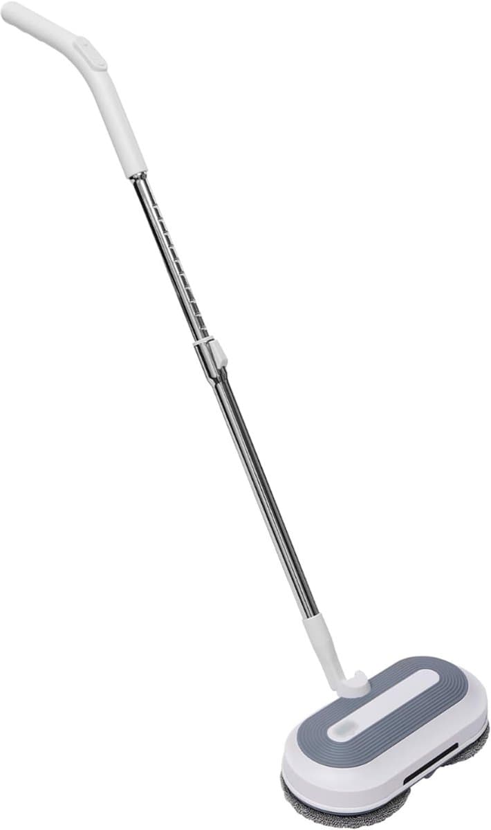 Allvia® Dweilsysteem Elektrisch - Dweilsysteem - Karcher Vloerreiniger - Wit/Grijs - 54cm x 24cm x 5cm