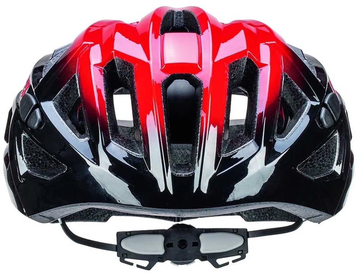 uvex Race 7 Fietshelm Black/Red - Unisex - maat 51-55