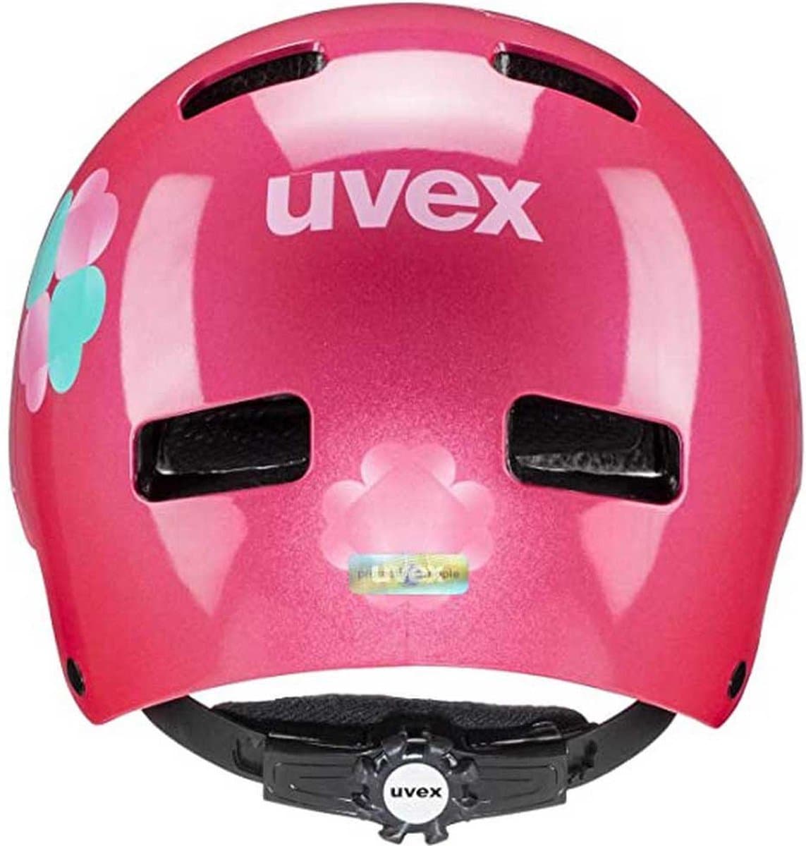 uvex Kid 3 Fietshelm Kind Pink/Flower - Unisex - maat 55-58