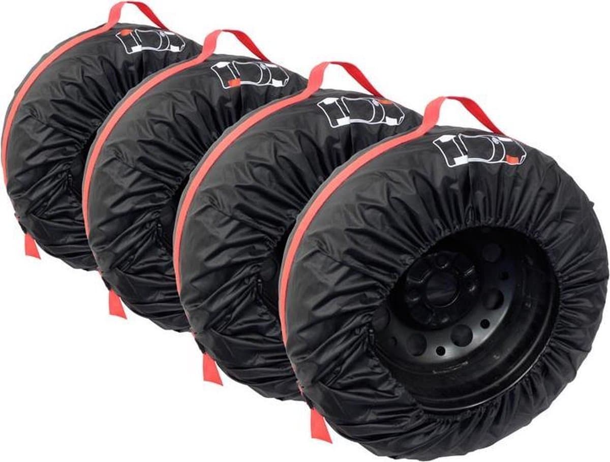 Bandenhoezen 4 stuks - Voor Opslag van Winter- en Zomerbanden - 13 tot 16 Inch