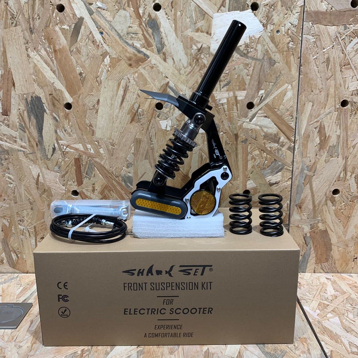 Sharkset FRONT-Voor-Segway-Ninebot KickScooter MAX G30 EN G30LE