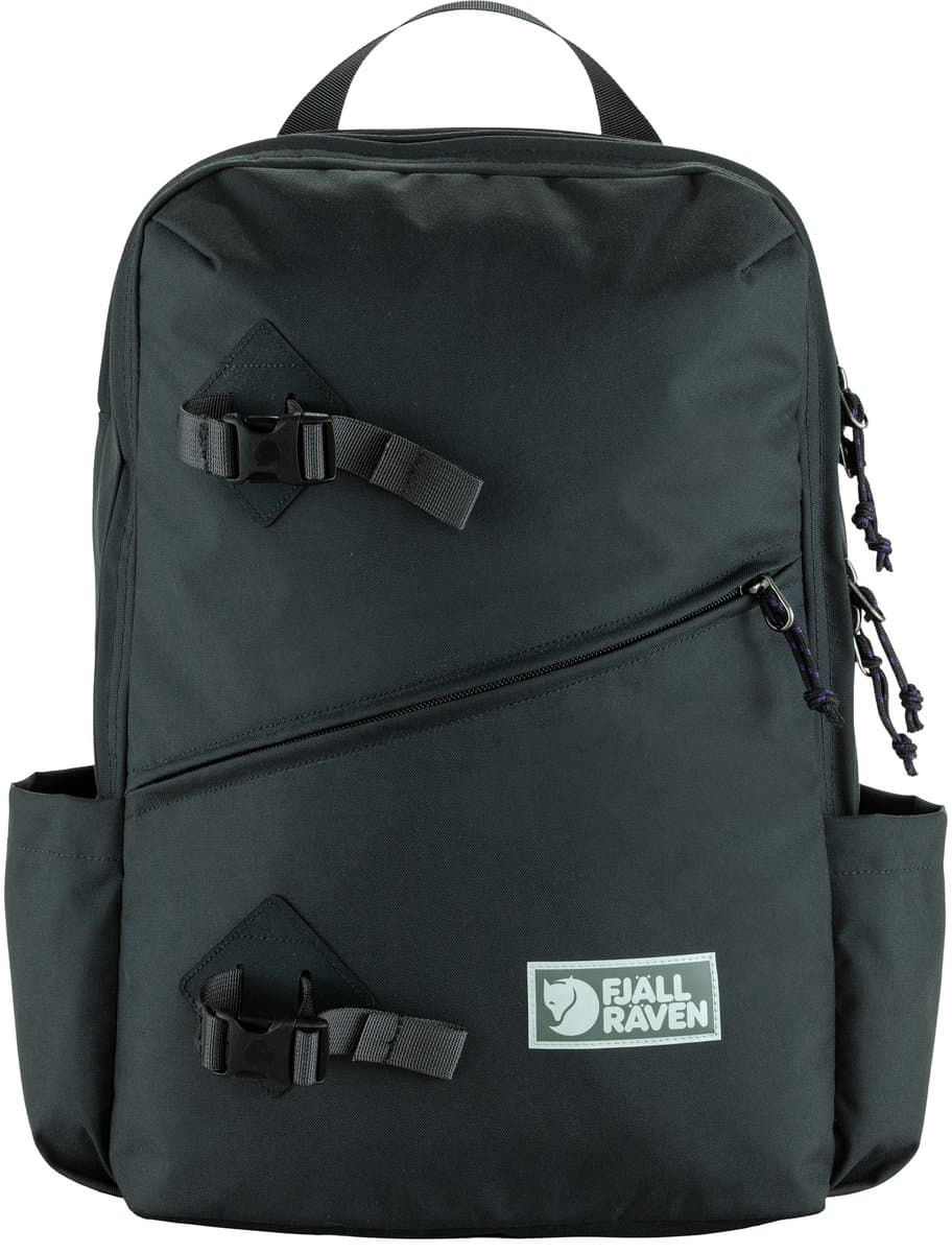 Fjällräven Vrije tijd rugzak Rugzak met laptopvak Vardag 17 Backpack Coal Black Zwart