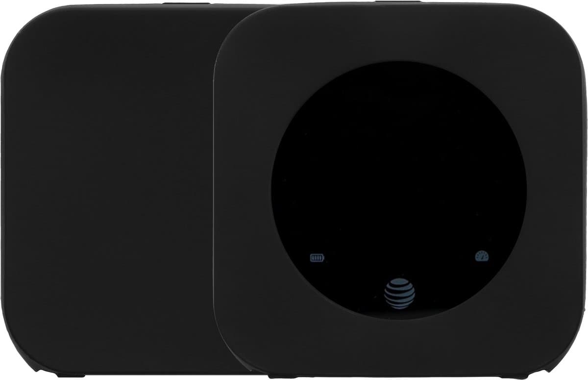 kwmobile mifi hoesje geschikt voor NETGEAR Nighthawk M1 (MR1100) hoes - Silicone mifi router case - Mobiele wifi router beschermhoes in zwart
