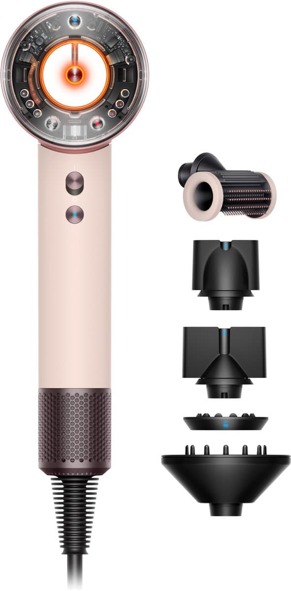 Dyson Supersonic Nural Straight+Wavy - Föhn - Ceramic Pink/Rose Gold