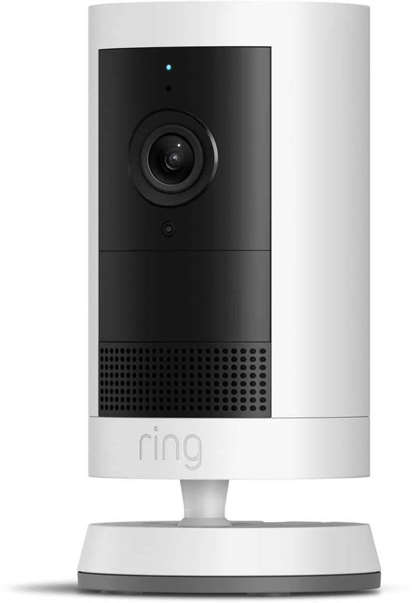 Ring Outdoor Camera Plus - batterij - wit- buitencamera - 2k