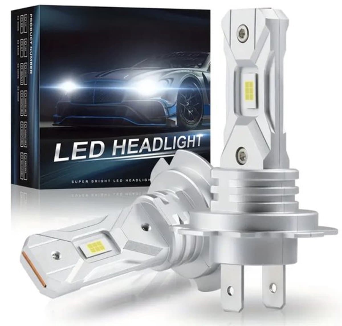 Dimlicht LED H7 6000K Wit set 2 Stuks [Koplampen - DimLicht