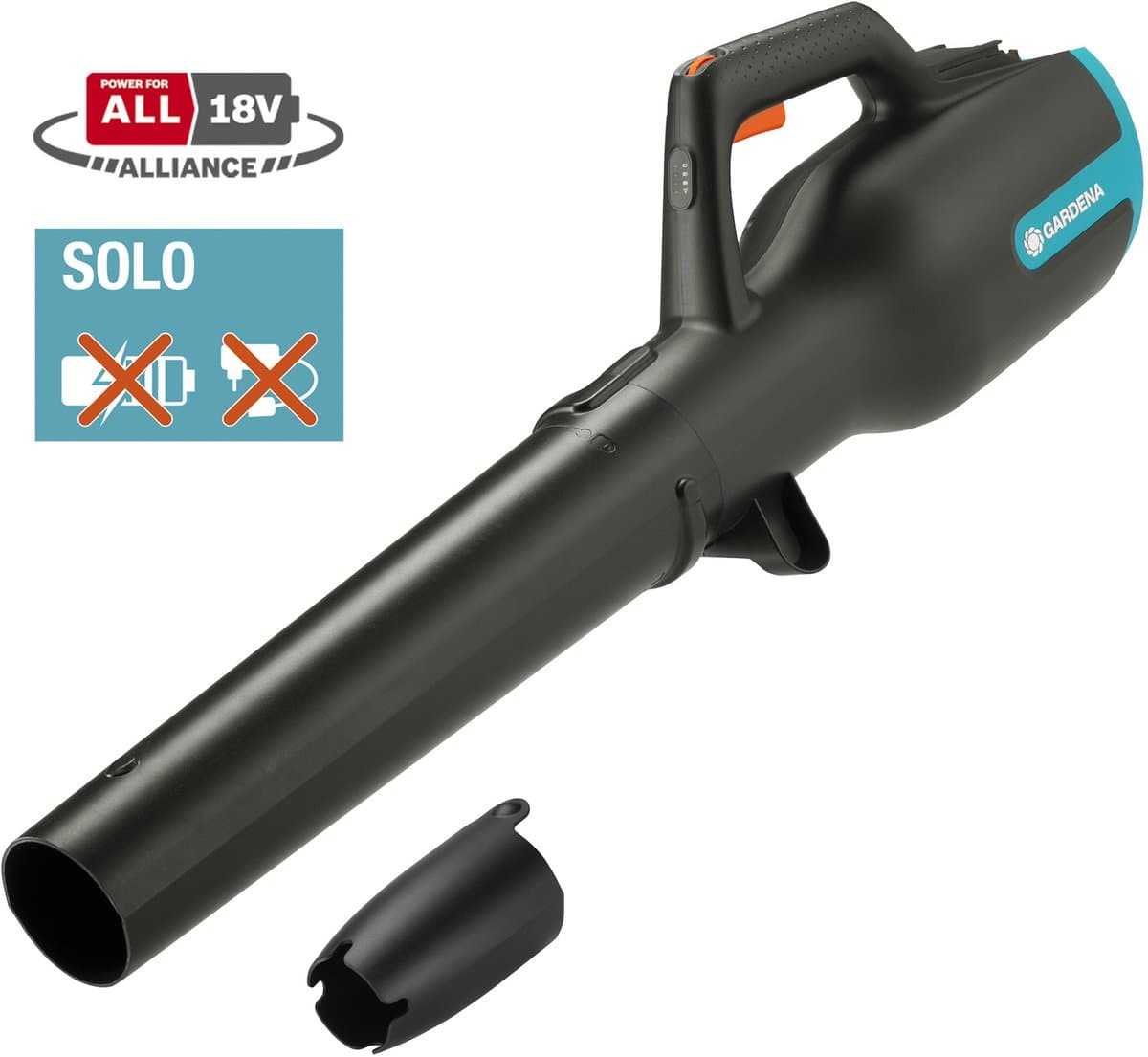 GARDENA PowerJet Accu bladblazer - 18V P4A solo - Excl. accu en lader