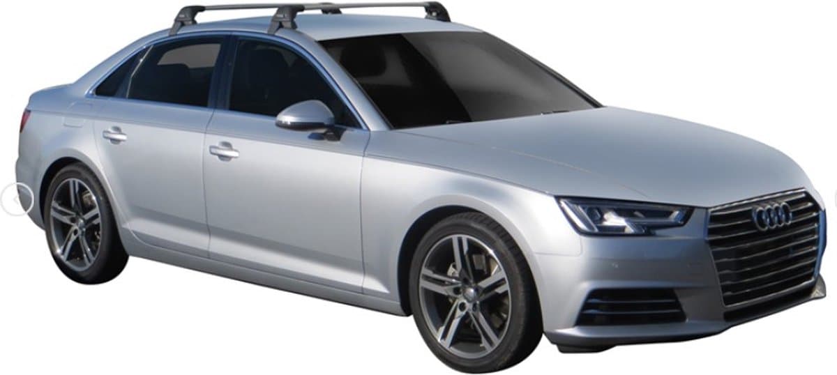 Audi A4 S4 RS4 5drs Limousine 2015 - heden Premium Dakdrager Zwart Whispbar Auto Exterieur Accessoires