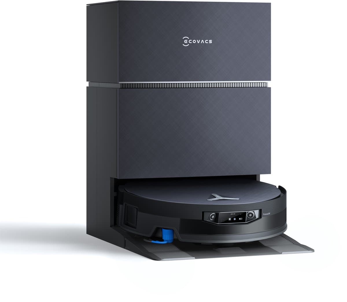 ECOVACS DEEBOT X12 PRO OMNI - Robotstofzuiger met dweilfunctie - 22000Pa - 22l/s - Zelfreinigend station - TrueMapping 2.0 - Zilver