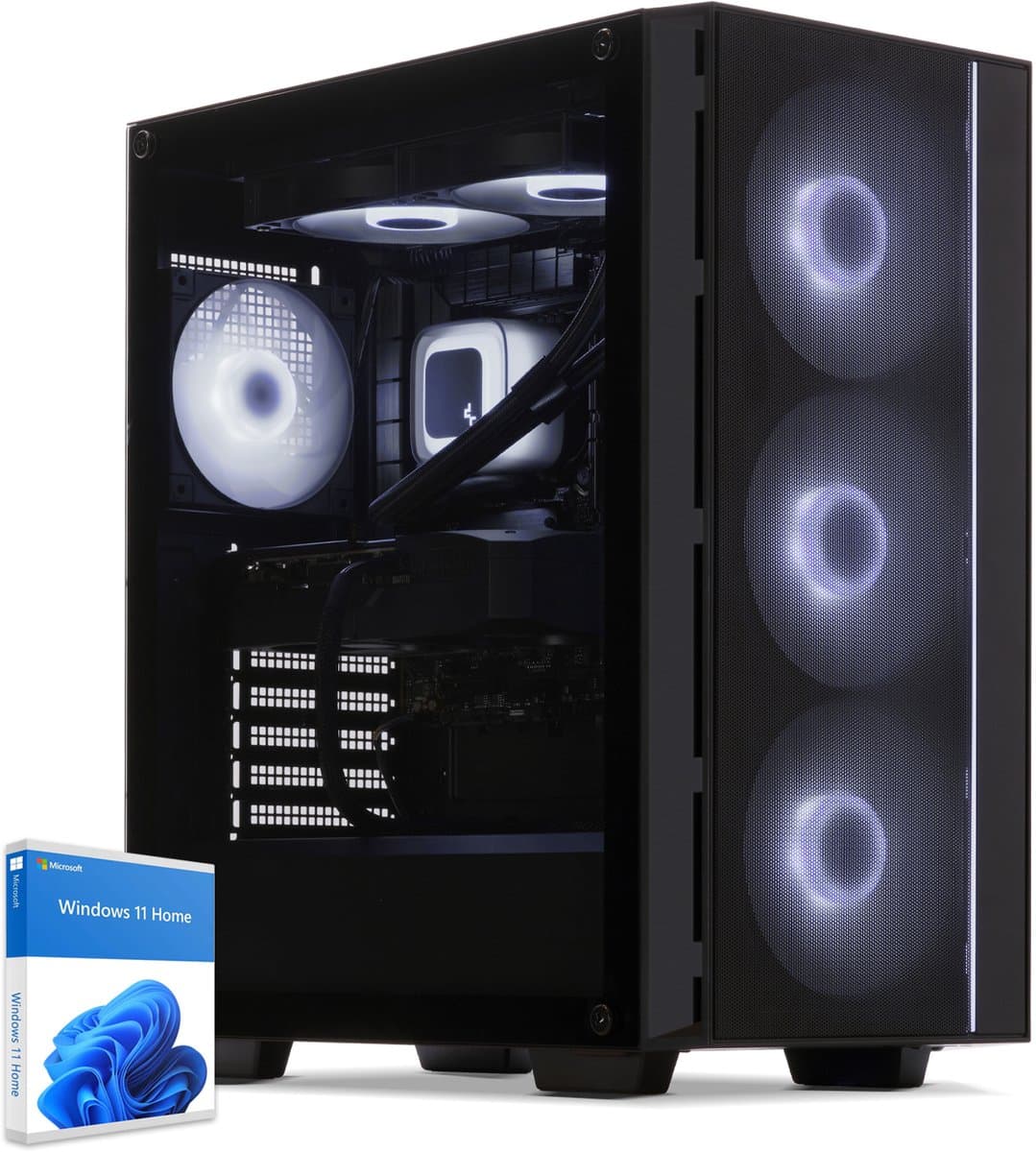 Sedatech Pro Gaming PC Waterkoeling ATX • AMD Ryzen 7 9800X3D 8x 4.7GHz • Geforce RTX5080 • 32Gb DDR5 • 2Tb SSD M.2 • WiFi • Bluetooth, USB C • Windows 11 • Desktop computer