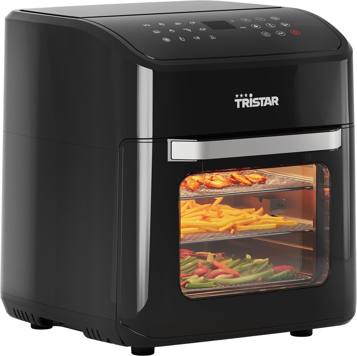 Tristar FR-9065 - Airfryer Oven XXL - 12L - 12 Bakprogramma's - Zwart