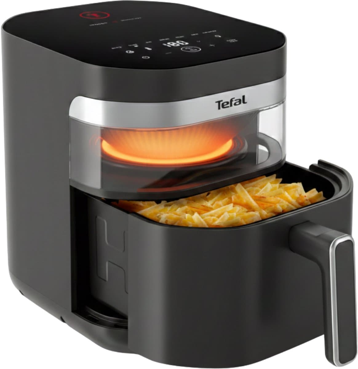 Tefal Easy Fry Infrared EY832H - Airfryer - 7L - 1700W - Infrarood Technologie - Sneller - Krokanter - Malser - 8 Programma's