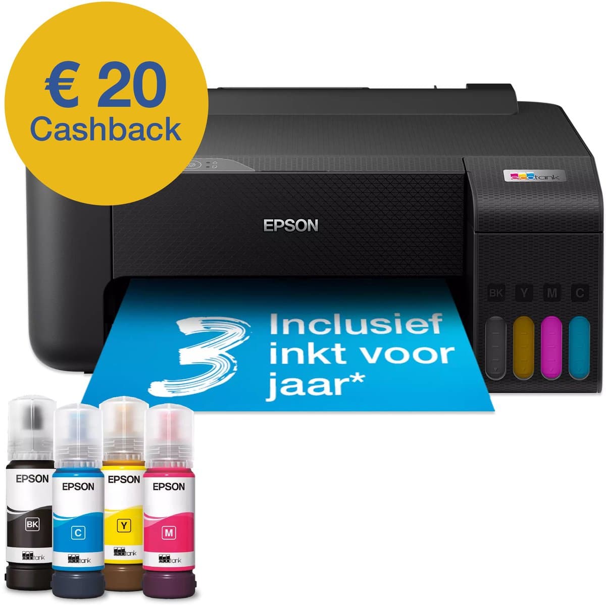 Epson EcoTank ET-1810 - Single Function Inkttank Printer - Inclusief tot 3 jaar inkt