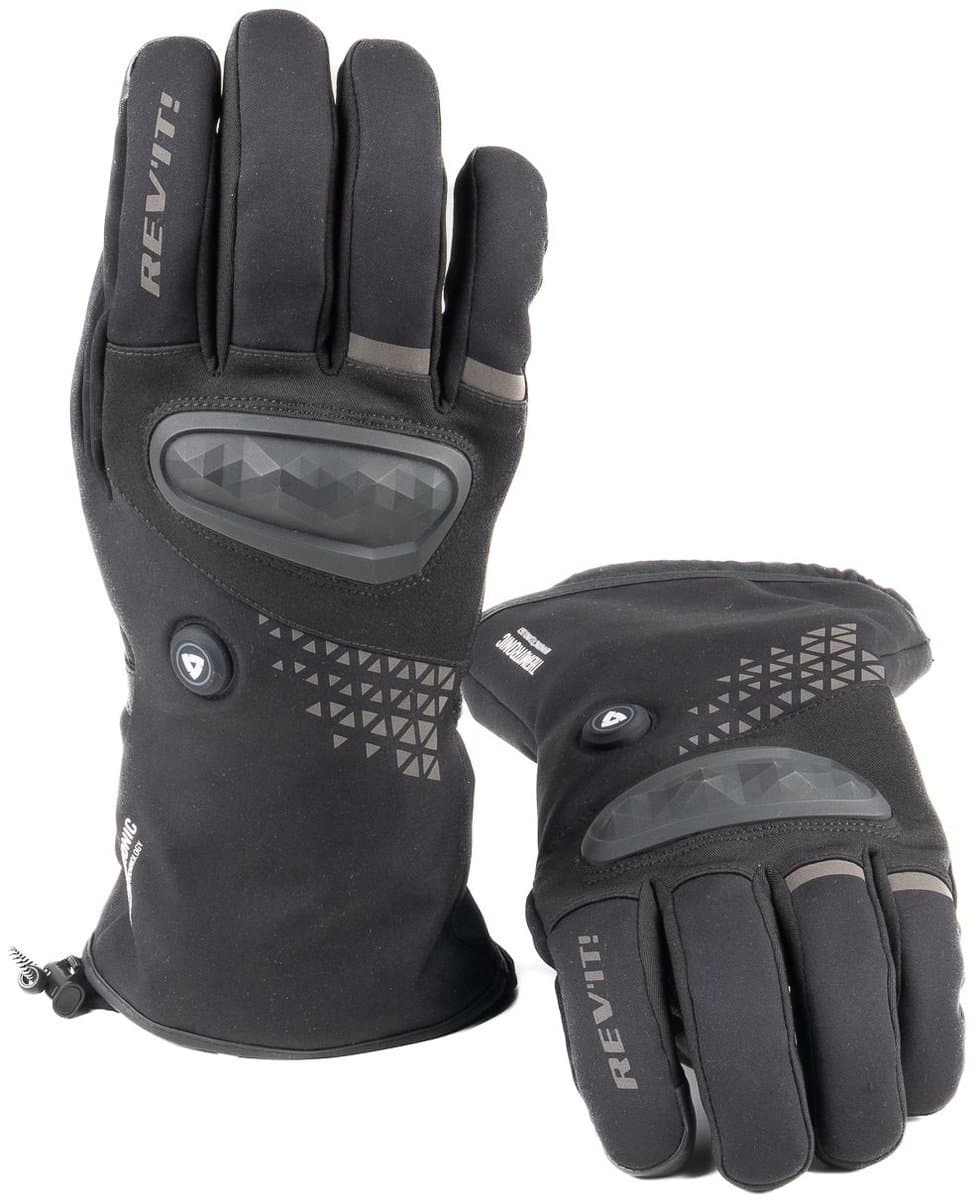 REV'IT! Verwarmde motorhandschoenen - Phoenix H2O - Zwart - XS