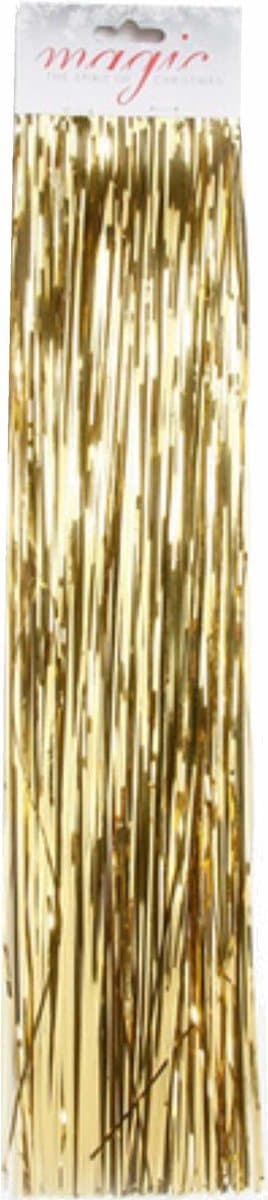 Inge Christmas Engelenhaar - goud - 1x zakje - 50 cm - lametta haar - folie - tinsel - kerstversiering