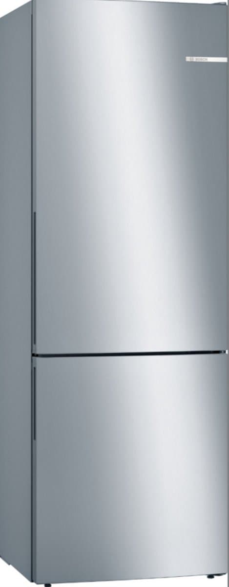 Bosch KGE49AICA - Serie 6 - Koelkast - Koel-vriescombinatie - Extra breed - RVS - Energielabel C - Houd je versproducten langer vers met VitaFresh - Big Box in de vriesruimte