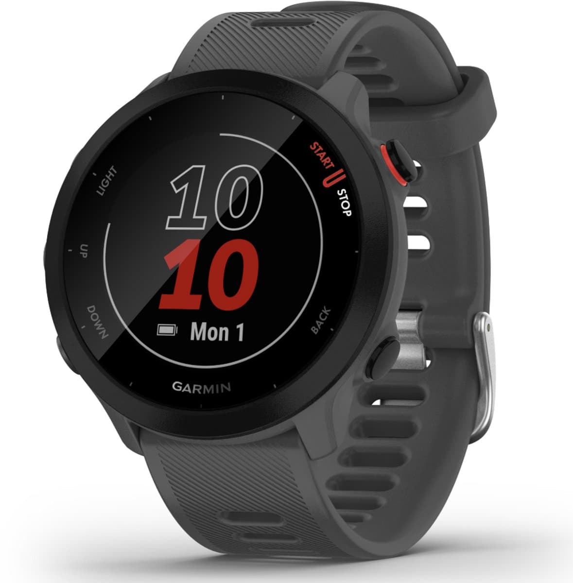 Garmin Forerunner 55 - Sporthorloge met GPS Tracker - Geschikt voor Hardlopen - 42mm - Monterra Grey