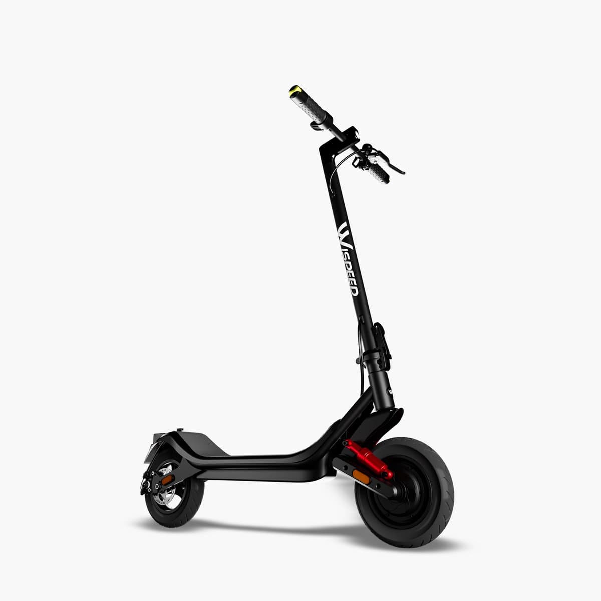 Wispeed - Airo V6 - Elektrische Step - 20 km Actieradius - Vering - 25 km/u - 350W - 8.5” Luchtbanden - LED Display - Schijfrem - Zwart