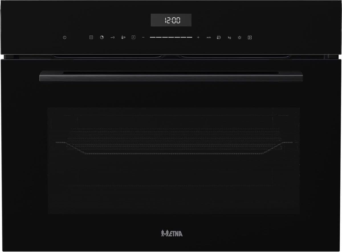 ETNA CM250ZT - Oven met magnetronfunctie - Nis 45 cm - Zwart glas - Combi Magnetron