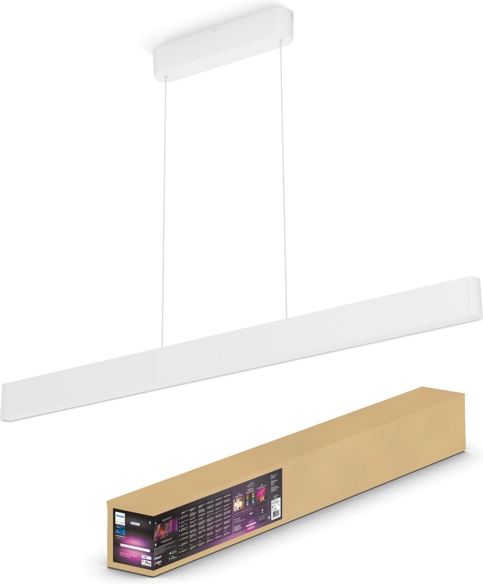 Philips Hue Ensis hanglamp - wit en gekleurd licht - wit