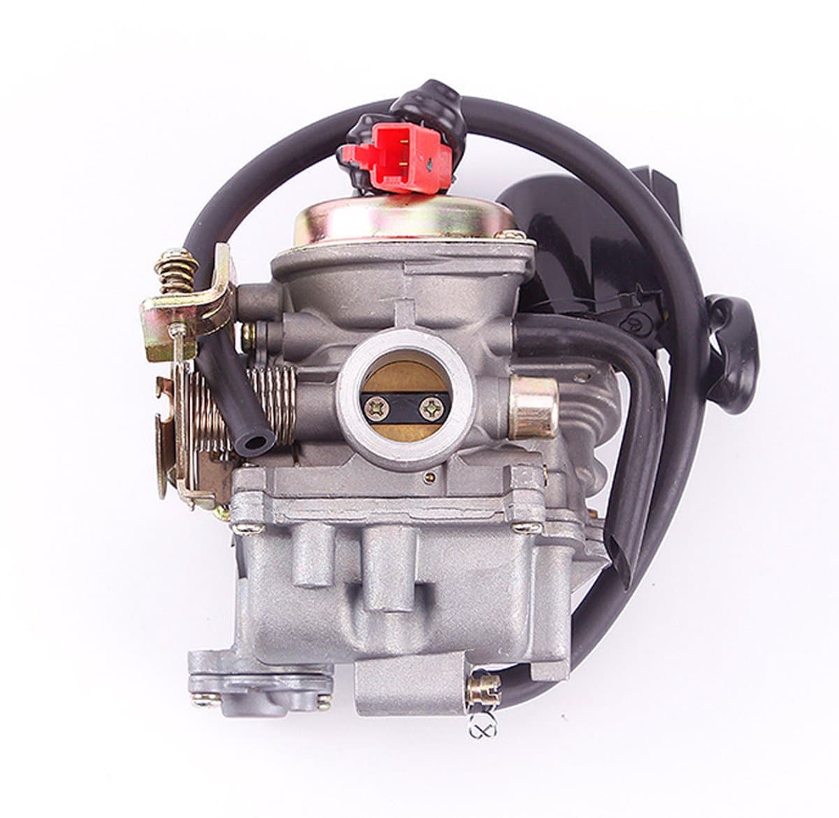 Carburateur voor 50cc 4-takt scooter - Sym - Kymco - Piaggio - Vespa - Peugeot - metalen bovencap