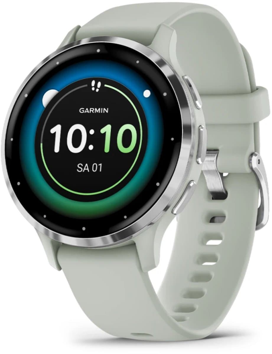 Garmin Venu 3s - Smartwatch - AMOLED-Scherm - 41mm - Sage Grey