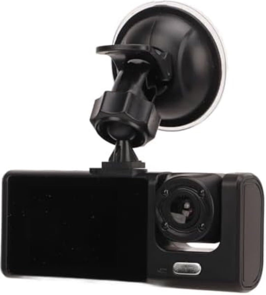 Dual dashcam - Dashcam voor en achter - Auto camera dashcam - Dashcam auto - Dual dashcam voor auto - Zwart