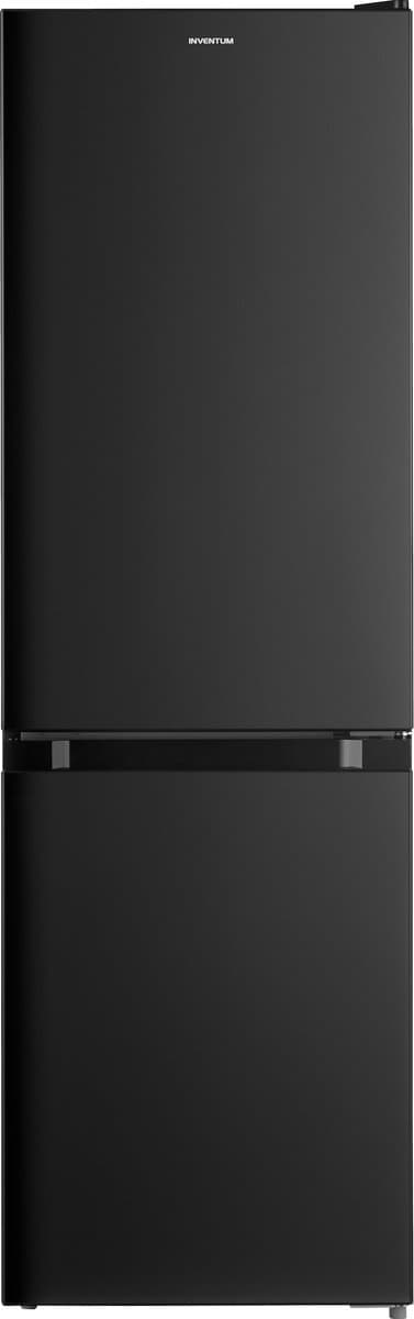 Inventum KV1500B Low Frost energiezuinige koel-vriescombinatie - 150 cm hoog - 174 liter - Energielabel D - Vrijstaand - Zwart
