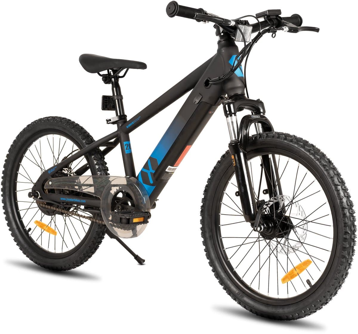 JOYSTAR Elektrische Fiets E-Bike – 20 Inch – Voor Kinderen/Tieners – 250W Motor – 1 Versnelling – Spaakwiel – Mechanische Schijfremmen – Zwart - Geschikt voor buitenactiviteiten in de lente