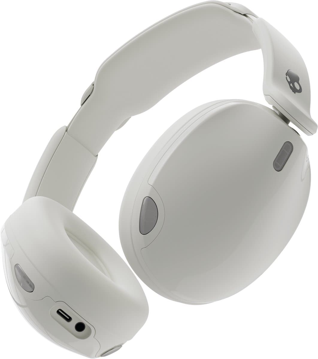 Skullcandy Hesh 540 ANC Wireless Koptelefoon – Over-Ear – Actieve Noise Cancelling – 65 Uur Batterij – Multipoint – Stay-Aware Mode – Wit