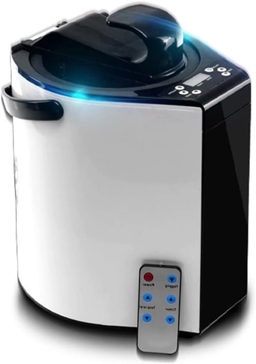 Stoomgenerator - Sauna machine - Ontspanning thuis - Digitale display bediening - 3.5L capaciteit - Zwart