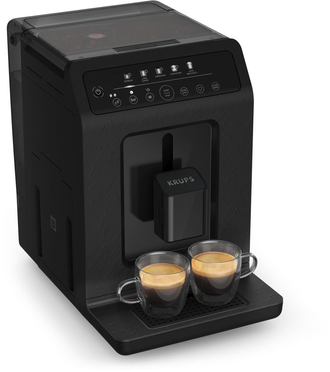 Krups Evidence EA8968 - Volautomatische Espressomachine - 5 Recepten - Voor Espresso & Lungo - Zwart