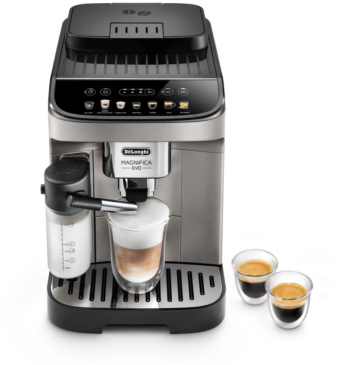 De'Longhi ECAM290.81.TB Magnifica EVO - Volautomatische espressomachine - Titanium Black