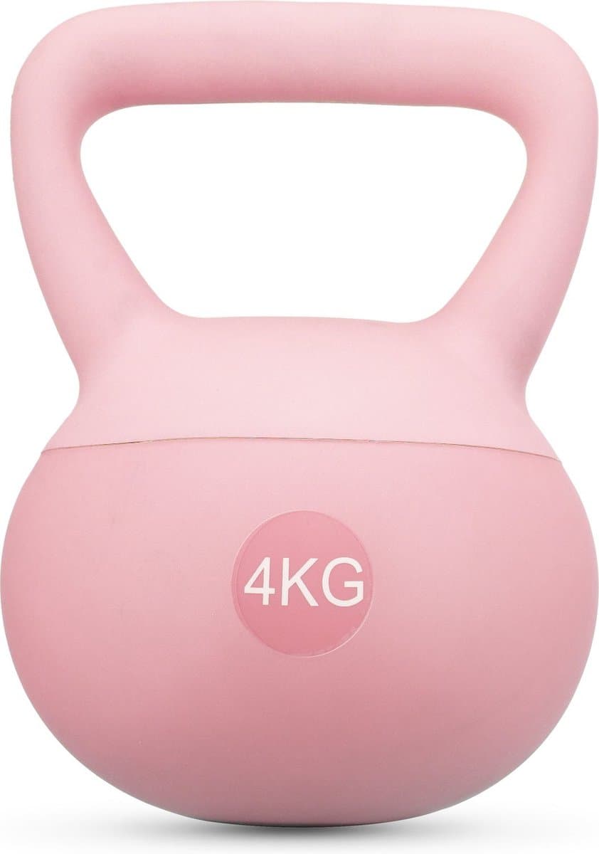 Gymtek® Zachte Kettlebell Dumbbell - 4kg - Kettlebell, Halter, Balgewicht