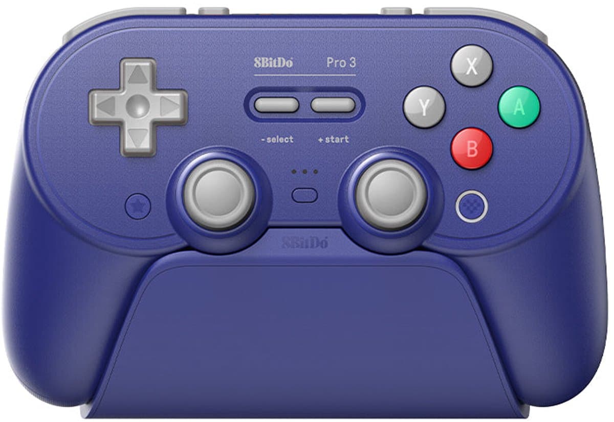 8BitDo Pro 3 Bluetooth Controller – Draadloze Gamepad – Nintendo Switch / Switch 2 / PC / Mac / Android / iOS – Bluetooth & 2.4 GHz & USB