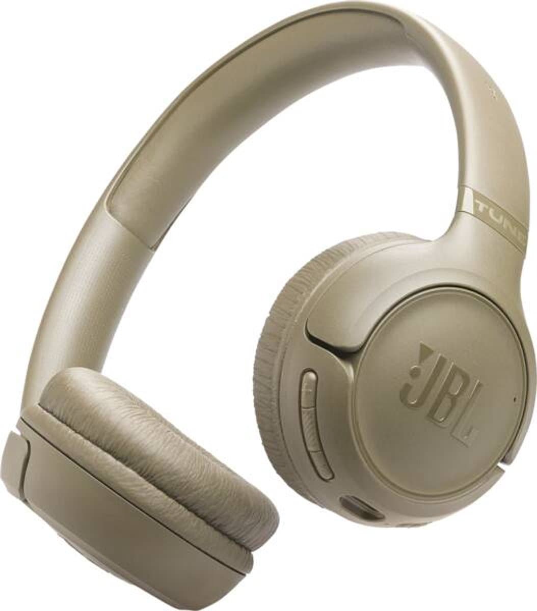 JBL Tune 530BT - Draadloze Bluetooth Koptelefoon - Over-ear - 50 uur batterij - JBL Pure Bass Sound - Beige