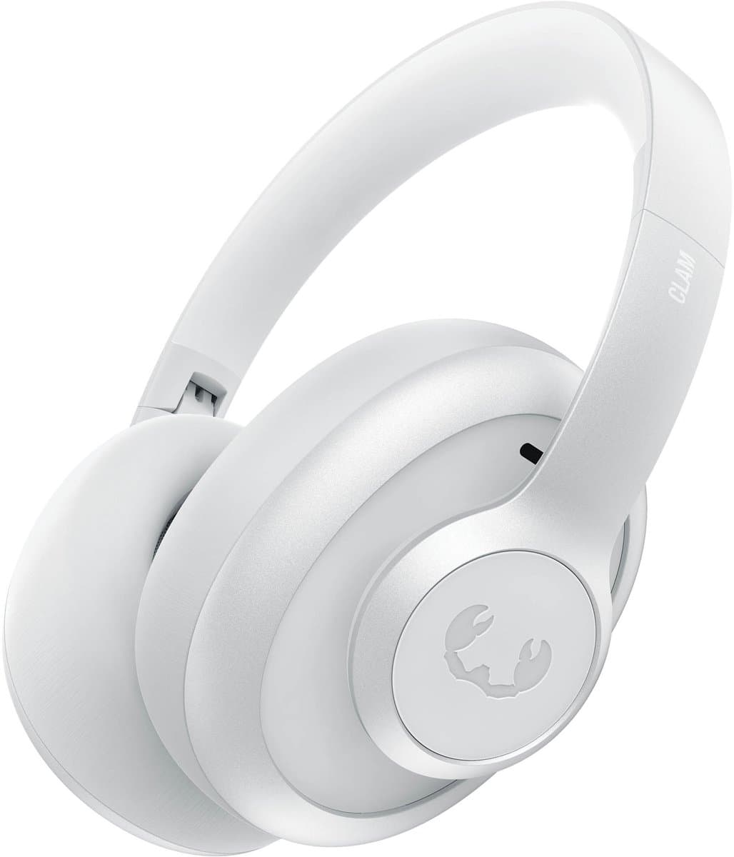 Fresh 'n Rebel Clam Ace 2 – Draadloze Bluetooth Koptelefoon met Active Noise Cancelling – 100+ uur Speeltijd - Met volume wiel - Ice Grey