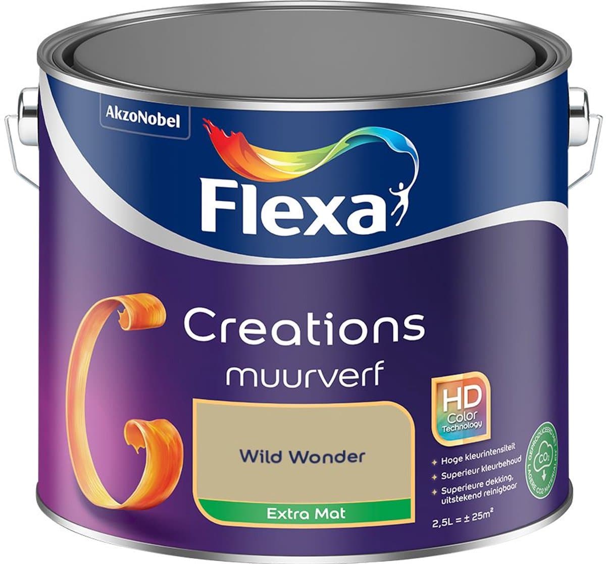 Flexa - Creations Muurverf Extra Mat - Wild Wonder - Mengverf - 2,5 L