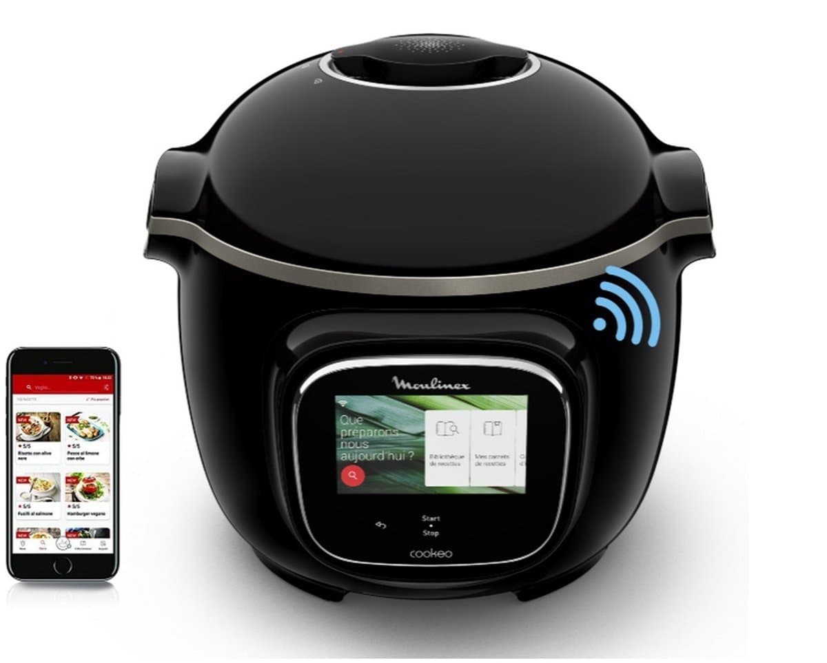 Moulinex Cookéo Touch CE902800 - Multicooker - Zwart