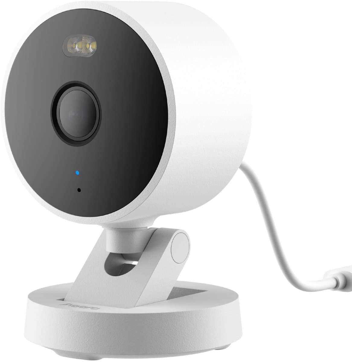 Aqara Camera G100 Select 2K witte beveiligingscamera - binnencamera of buitencamera met Apple Home