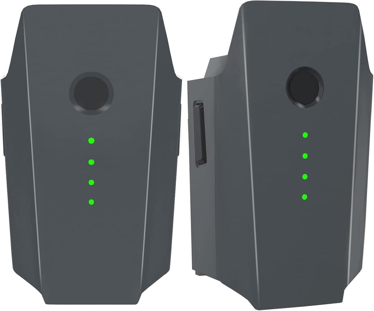 Pro Accu, 2 stuks, 11,4 V, 3830 mAh, intelligente flight, Li-polymeer, reserveaccu voor DJI Mavic Pro Platinum, DJI Mavic Pro Alpine White Drone (niet geschikt voor Mavic 2)