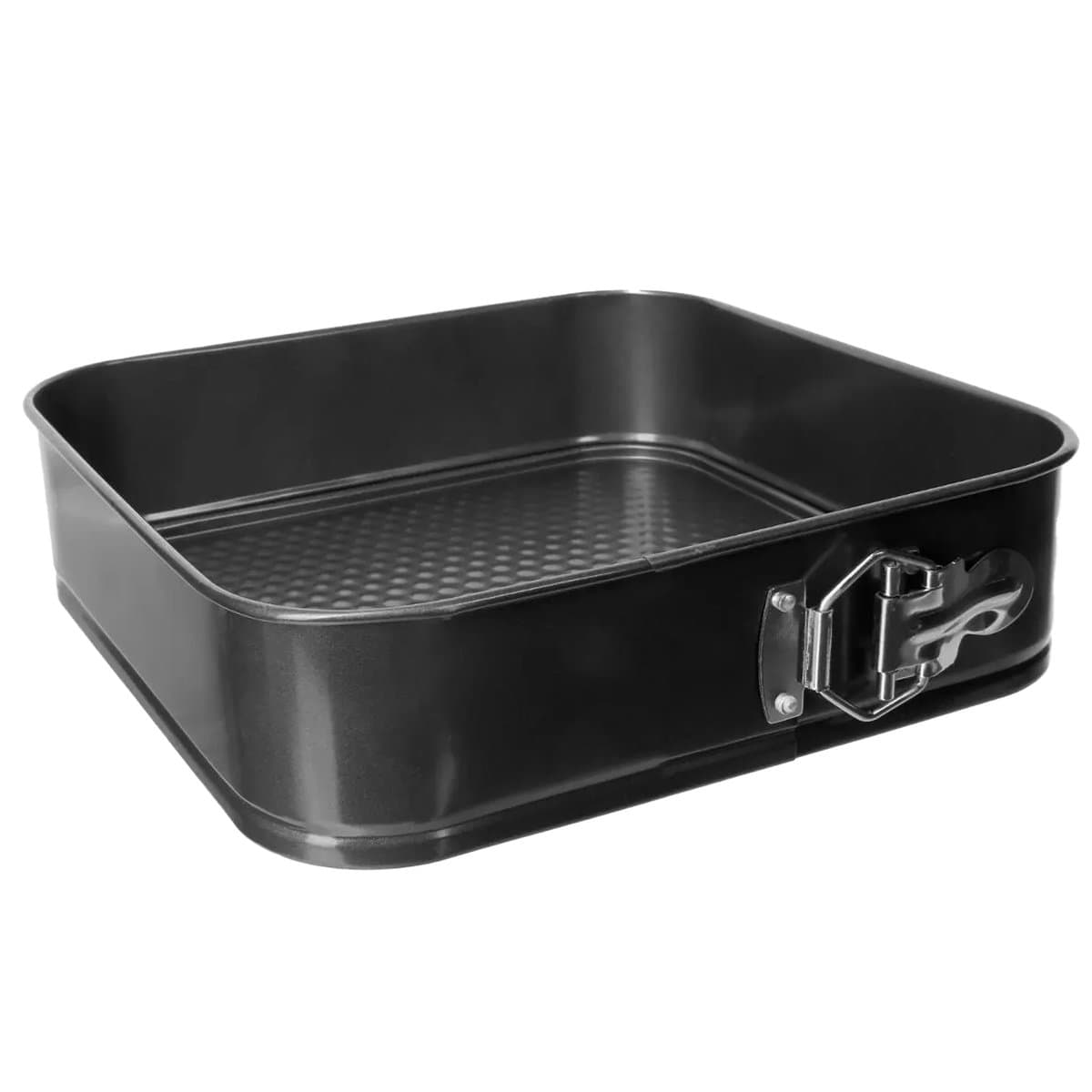 5five Taarten bakvorm/springvorm - metaal - zwart - 26 cm - 4 L - taarten bakken