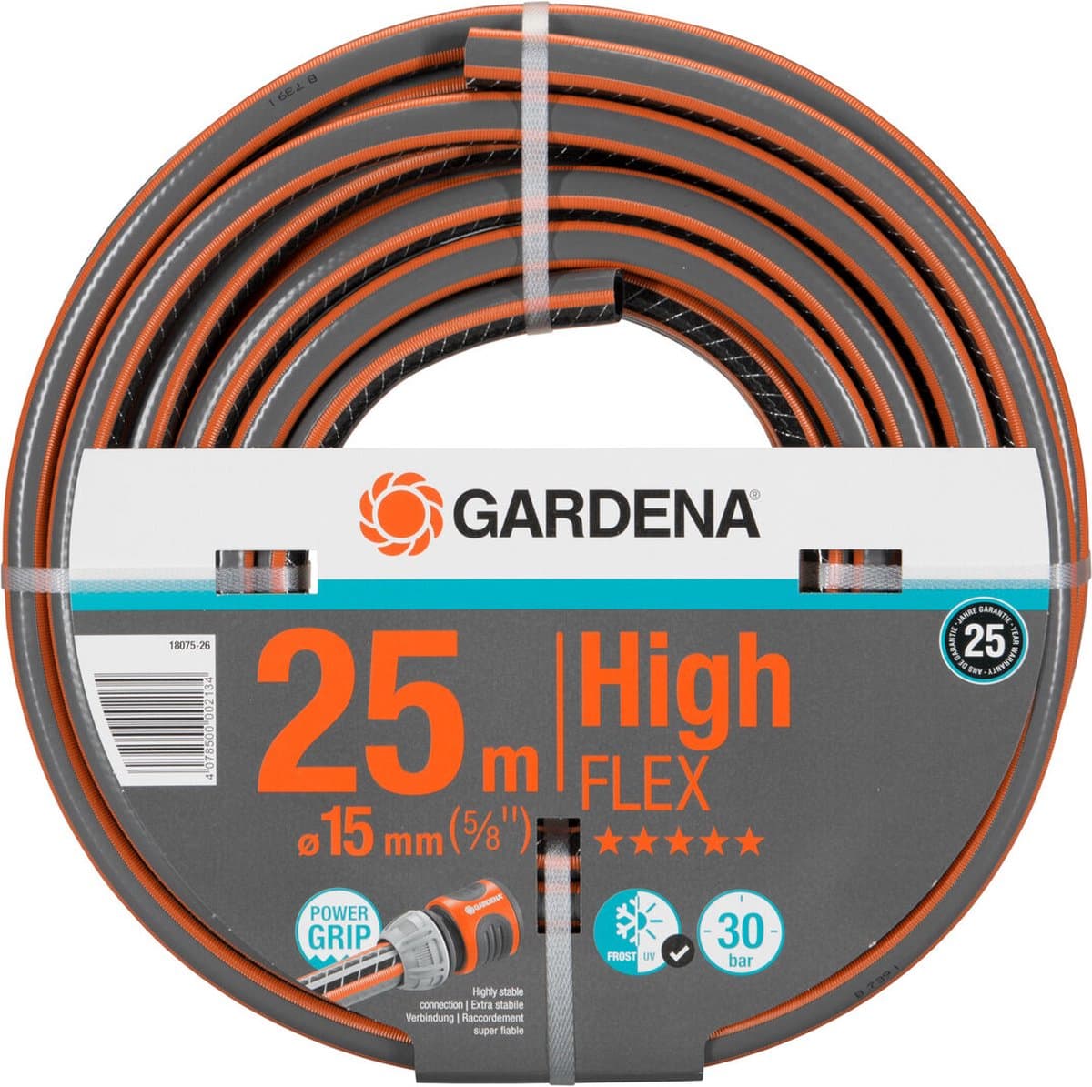 GARDENA Comfort HighFLEX Tuinslang - 15 mm (5/8") - 25 m