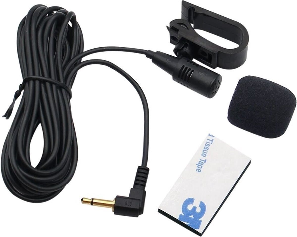 3.5mm Jack Microfoon Geschikt Voor Kenwood Jvc Autoradio Carkit Bluetooth Aux DVD