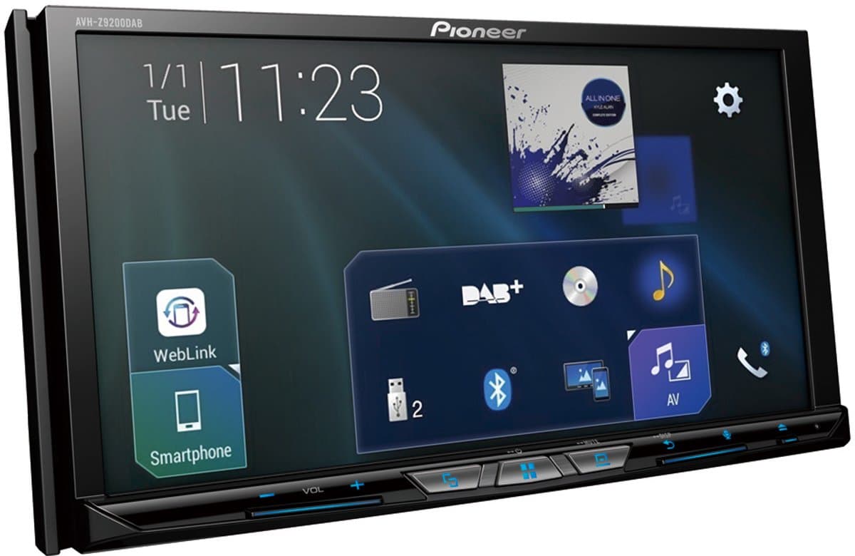 Pioneer AVH-Z9200DAB - Multimedia autoradio met Carplay & Android Auto (2-DIN)